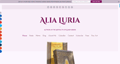 Desktop Screenshot of alialuria.com